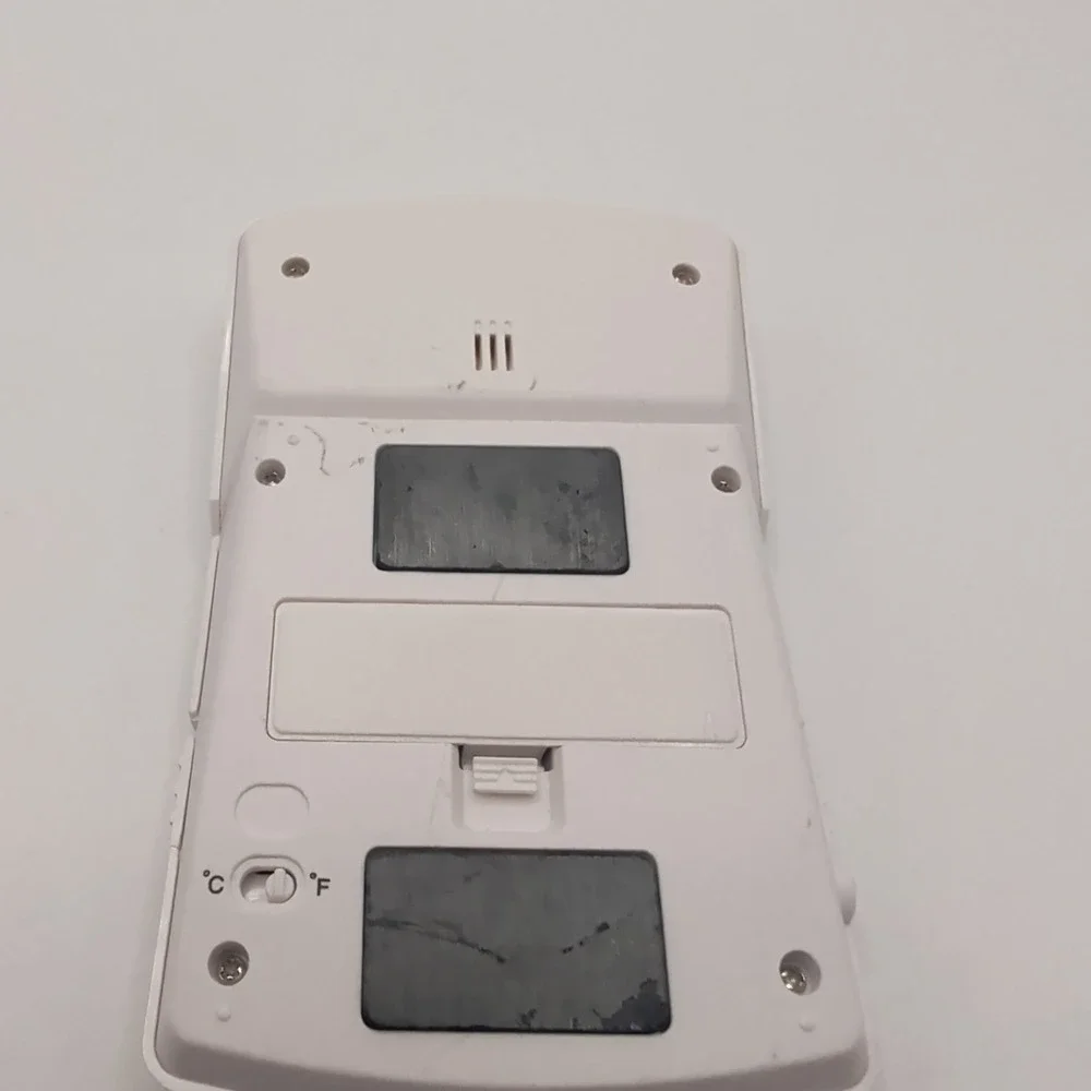 Oneida Kitchen Timer White Digital Meat Thermometer Magnetic Flip LCD Plastic